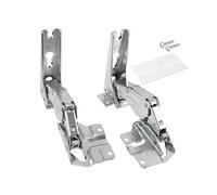 Pair of Hinges for Bosch Neff Siemens Integrated Fridge Freezer 481147 Left or Right Side