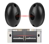 Pair of Infrared Photocell Sensors, Gate Beam Sensor 12/24V AC DC, Universal Compatibility for Automatic Gates and Garage Doors, Weatherproof Security System with 15-25m Detection Radius