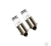 Pair Of LED Blue Bulbs T4W BA9S Dashboard Instruments