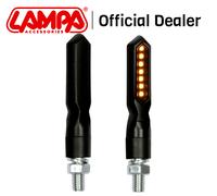 Pair Of LED Turn Signals For Motorcycle 12V Homologation And Orange Light