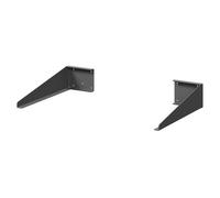 OEM Pair of Left and Right Shelf Support Brackets | Graphite Grey | Metal | 300mm