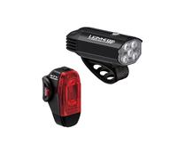 Lezyne Fusion Drive 500+ KTV Drive Pro+ LED Bike Lightset - Black / Light Set / Rechargeable