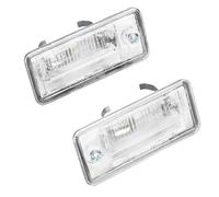 Pair of License Plate Light 8E0807430A 8E0807430B, Car License Plate Lamp Light Fit for Audi A3 A4 A5 A6 C6 A8 D3 Q7 RS4