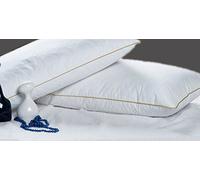 PAIR OF LUXURY GOOSE FEATHER AND DOWN PILLOWS 85% GOOSE AND 15% DOWN