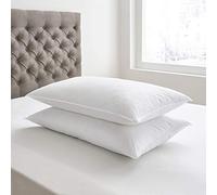 PAIR of Luxury Premium HOTEL Quality Hypo-Allergenic Hollowfibre Medium Support Pillows