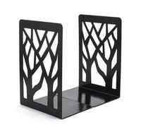 Pair Of Metal Bookends Home Office Desk Book Ends Stationery Shelf Decoration