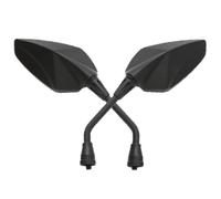 Pair of mirrors universal fits many vehicles black M10 right on both sides
