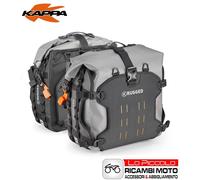 Pair Of Monokey 30L Waterproof Side Bags [KAPPA] Universal For Motorcycles