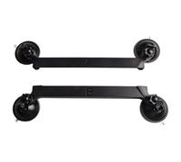 pair of mounts for the for Starlink for IDEAL for Indoor and Storage with Pair and Mounts size 200 * 100 * 30mm crafted from Aluminum stable signal reception during fast drives (Black)
