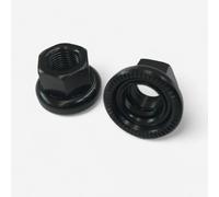 Pair Of Nuts M10 P1.0 For Elops Speed 500 City Bike Rear Wheel