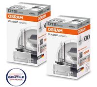 Pair of Osram D1S Xenon 66140CLC Bulbs for Volkswagen BMW Audi Mercedes Citroen