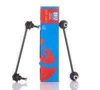 Pair of QH QLS3637S Stabiliser Bar Drop Link Coupling Rod Front Fits Honda Civic