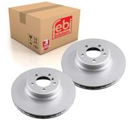 Pair of Rear Brake Disc Fits BMW 1 Series E81 E87 LCI 3 E90 E91 E92 E Febi 24475