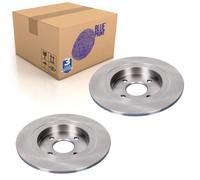 Pair of Rear Brake Disc Fits Ford OE 4411312 Blue Print ADF124325