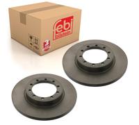 Pair of Rear Brake Disc Fits Ford Transit 6 OE 1488311SK Febi 40644