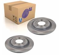 Pair of Rear Brake Disc Fits KIA Ceed Proceed Hyundai i30 I Blue Print ADG043194