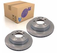 Pair of Rear Brake Disc Fits Ssangyong Kyron RX-Series Blue Print ADG043138