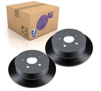 Pair of Rear Brake Disc Fits Toyota Alphard Vellfire Blue Print ADT343236