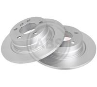 Pair of Rear Brake Disc for BMW 1 Sport, 2 Coupe A.B.S. 18134