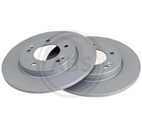 Pair of Rear Brake Disc for for Hyundai i30 Kia Ceed A.B.S 18609
