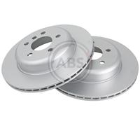 Pair of Rear Brake Discs for BMW F10 F11 A.B.S. 18258
