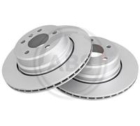 Pair of Rear Brake Discs for BMW X5 A.B.S. 17476