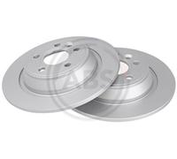 Pair of Rear Brake Discs for Ford Focus II Galaxy II Galaxy III A.B.S. 17742