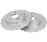 Pair of Rear Brake Discs for Infiniti Q30 QX30 Mercedes A-Class A.B.S. 18300