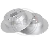 Pair of Rear Brake Discs for Jeep Cherokee Grand Cherokee A.B.S. 17308