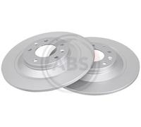 Pair of Rear Brake Discs for Mazda 6 A.B.S. 17688