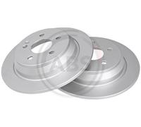 Pair of Rear Brake Discs for Mercedes Viano Vito A.B.S. 17621