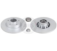 Pair of Rear Brake Discs for Nissan Primastar Opel Vivaro Renault A.B.S. 17330C