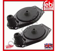 Pair of Rear Upper Strut Spring Plate Febi 103055 For Opel Renault Vauxhall