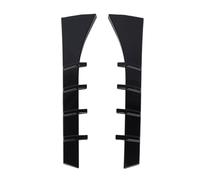 Pair of Rear Window Side Spoiler Sporty Look Back Window Side Wing Trim for 5 Series F11 Touring 2011-2017 Gloss Black