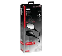 Pair Of Rearview Mirrors For Moto Guzzi V 50 C 500 Approved