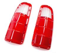 Pair of Red White Tail Light Lenses for Old Trucks