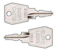 Pair of Replacement Keys for Rhino Pipe Carriers, Thule Roof Racks & Van Ladder Clamps (Range 25001-27000) | 2 Keys Supplied | Key Number Required