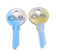 Pair of Replacement Keys for Various Locks Including CompX, General Fireproofing, and Pundra with Codes from B001A-B783A Cut to The Code You Choose(B135A)