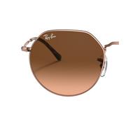 Pair of replacement lenses Ray - Ban RB3565 Jack Unisex Replacement lenses Metal Brown Shaded