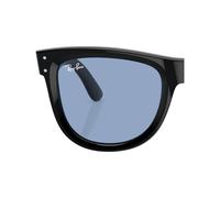 Pair of replacement lenses Ray - Ban RBR0502S Wayfarer Reverse Unisex Replacement lenses Acetate Blue Squared Anti-glare