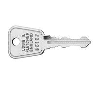 Pair of Replacement LF England Link Locker Keys in The Range 66001-68000 Supplied by Lock Doctor Services Ltd Keymail Dept