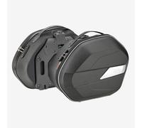 GIVI Weightless Monokey® Pair of side bags volume 25 litres, semi-rigid, max. payload 10 kg, silver
