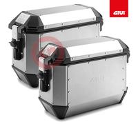 Pair Side Cases 36L Aluminum GIVI Monokey Trekker Alaska (ALA36APACK2)