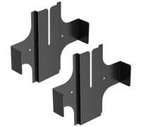 Pair of Slim Wall Mount for Sonos Amp Mount Bracket, Black Steel Mount for Sonos Wireless Amplifier Mounting Bracket