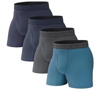 Pair of Thieves Men Every Day Kit Boxer Briefs | Underwear for Men | Soft, Tagless, Cotton Spandex Blend | Moisture Wicking, Dark Navy, M