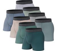 Pair of Thieves Men's Underwear Boxer Briefs - Soft Cotton Boxer Briefs for Men Pack - 8 Pack Tagless Mens Underwear, Assorted, L