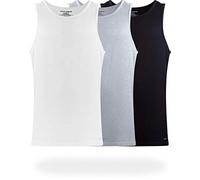 Pair of Thieves Slim Fit Men’s Tagless Tank Tops, 3 Pack Ultra Soft, Breathable Sleeveless A-Shirt for Men, AMZ Exclusive - Black - XX-Large