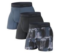Pair of Thieves Super Fit Boxer Briefs for Men - Ultra Soft, Breathable, Quick-Dry Underwear with 4-Way Stretch (2 & 3 Pack), Midnight Black, S
