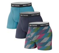Pair of Thieves Super Fit Underwear for Men Pack - 2 & 3 Pack Boxer Briefs - AMZ Exclusive, Parallelogram Universe, L