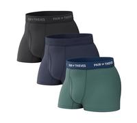 Pair of Thieves SuperFit Men’s Trunks 3 Pack - Breathable Mesh Cooling, No-Chafe Comfort, Core, XL